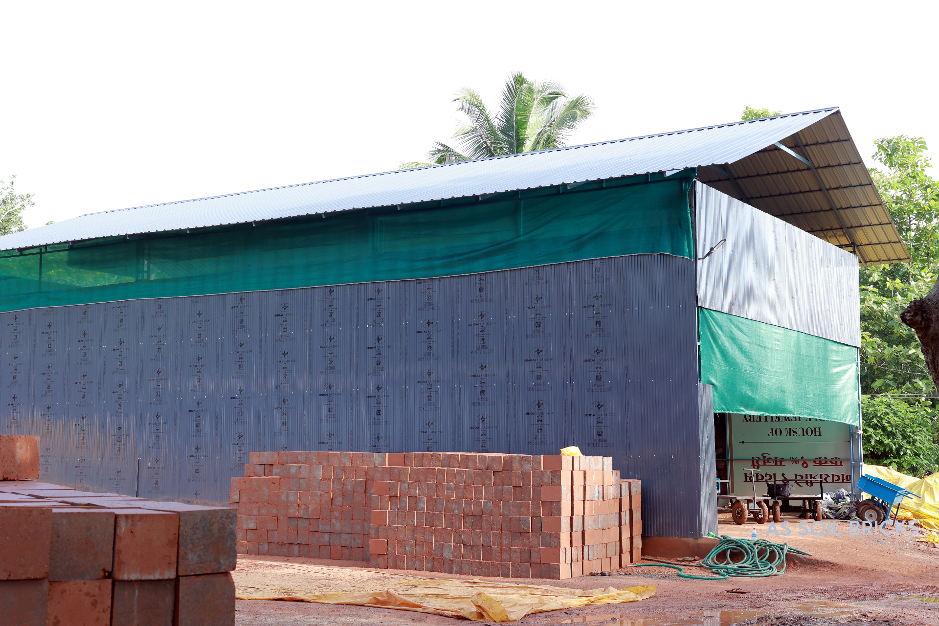 AS Soil Bricks production facility exterior
